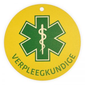 Autobordje verpleegkundige