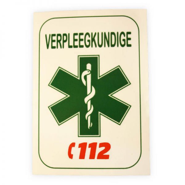 sticker verpleegkundige