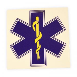 sticker star of life