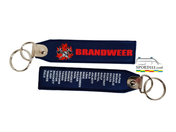 Sleutelhanger brandweer