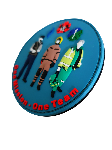 3D PVC patch 'ONE MISSION - ONE TEAM'