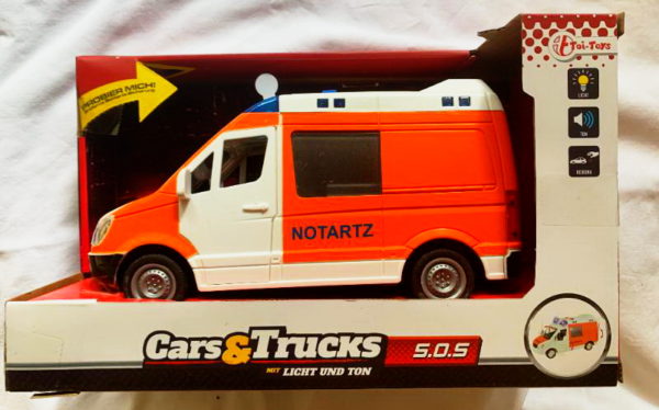 Duitse ambulance (Notarzt) kids-toy