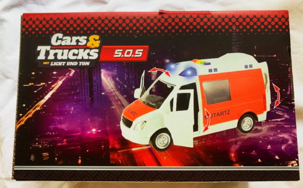 Duitse ambulance (Notarzt) kids-toy