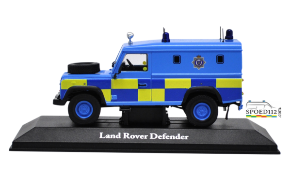Schaalmodel 1/43 diecast Land Rover Defender UK Police