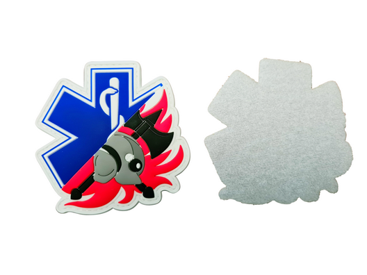 ambulancier en brandweer patch