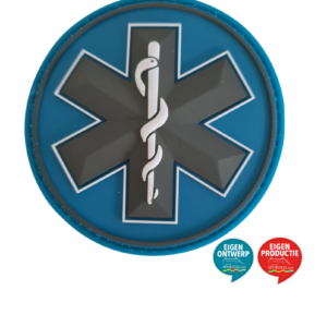 Star of Life patch grijs