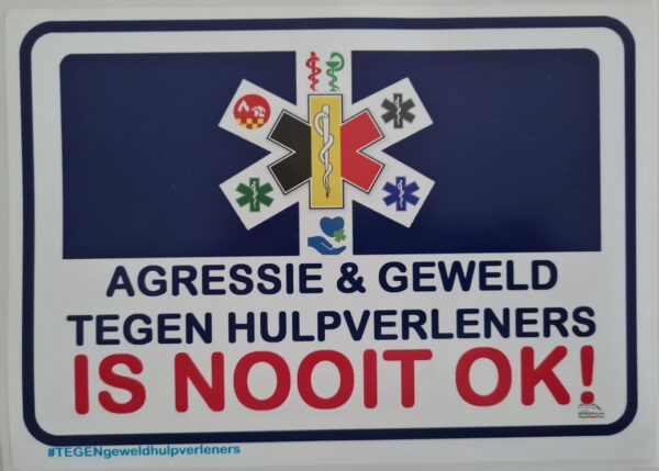 ambulance en brandweer sticker