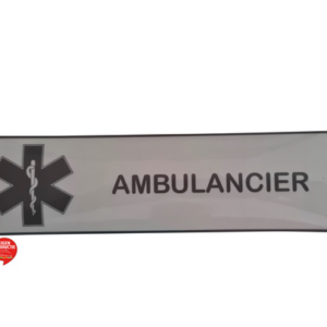 transparante sticker ambulancier