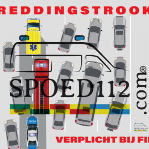 sticker ambulance brandweer sticker reddingstrook