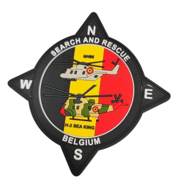 HELI PATCH COLLECTION: SEARCH AND RESCUE BELGIUM - 3D pvc – Image 2