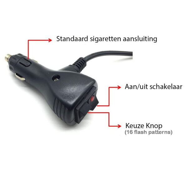 Spoed112 Signal Master – Trafic Advisor Lichtbalk  |  Spoed112 Signal Master - Barre lumineuse d'aide à la circulation - Afbeelding 3